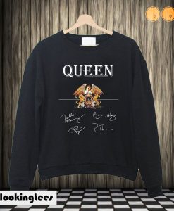 Queen-band-Autograph sign Sweatshirt