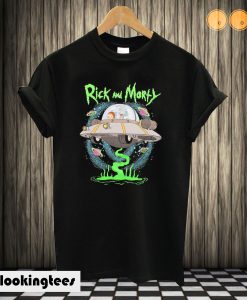 Rick And Morty UFO Big T shirt