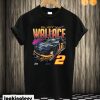 Rusty Wallace Black Vintage Car T shirt