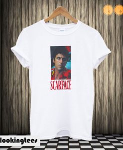 Scarface Face White T shirt