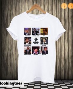 The Faces Of Michael Scott T shirt