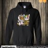 Unicorn Eyes Glasses And Baby Groot Hoodie