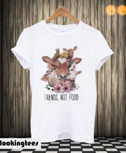 Vegan Friends not Food T shirt