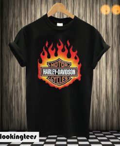 Wild Fire Harley Davidson Logo T shirt