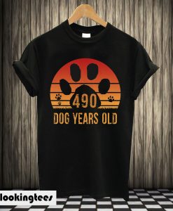 490 Dog Years Old T-shirt