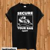 A Lab Secure Your Bag Black T-Shirt