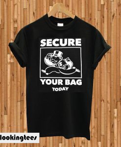 A Lab Secure Your Bag Black T-Shirt