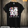 Baby Snoopy And Baby Unicorn Is Friends T-shirt