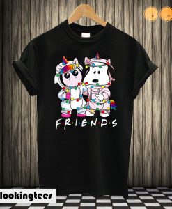 Baby Snoopy And Baby Unicorn Is Friends T-shirt