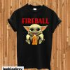 Baby Yoda Fireball T-shirt