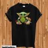 Baby Yoda Hug Yarn T-shirt