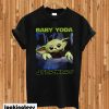 Baby Yoda Starwars Black T-shirt