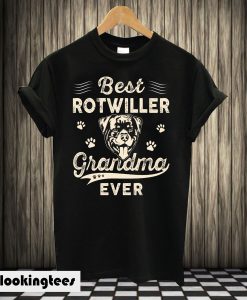 Best Rotwiller Grandma Ever T-shirt