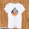 Billie Eilish With Orange T-shirt