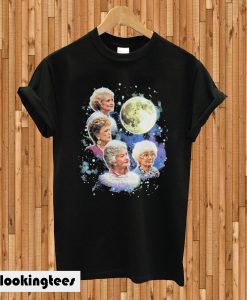 Bioworld The Golden Girls Women’s Four Golden Girls Moon T-shirt