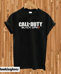 Call of Duty Black Ops II Logo Black T-shirt