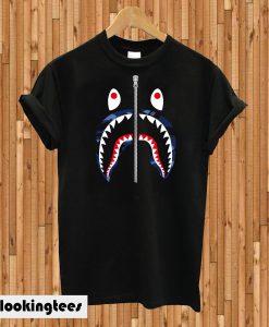 Color Camo Shark T-shirt