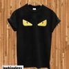 Fendi Monster Eye Zip-Front T-shirt