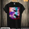 Funny Dinosaur Alien Abduction Gift T-shirt