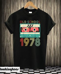 Funny Old School July 1978 T-shirt