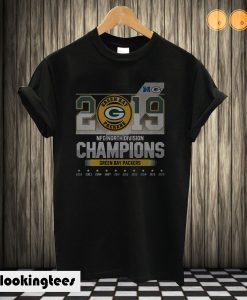 Green Bay Packers 2019 NFC North Division Champions T-shirt