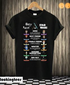 Harry Potter And Star Wars T-shirt