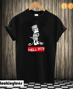 Hellboy Bart Simpson T-shirt