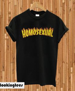 Homosexual Thrasher Flame T-shirt