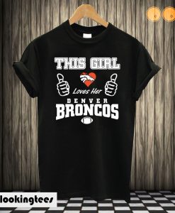 I Love Denver Broncos T-shirt