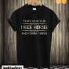 I Ride Horses T-shirt