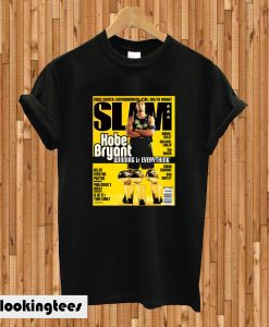 Kobe Bryant Slam Cover Black T-shirt