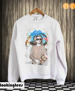 Kurt Cobain Print Sweatshirt T-shirt