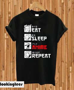 Manga Geschenk Deko Japan Kanji T-shirt