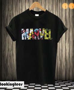 Marvel Comic Strip Logo T-shirt