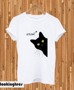 Meow! Black Cat T-shirt