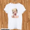 Miley Cyrus Cartoon T-shirt