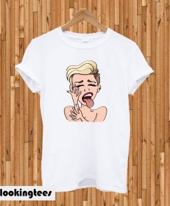 Miley Cyrus Cartoon T-shirt