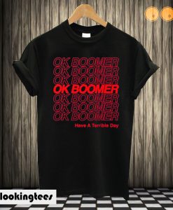 Ok Boomer Black T-shirt