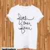 Savannah Chrisley Faith Over Fear T-shirt