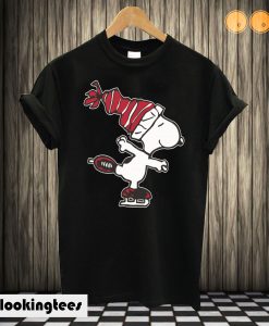 Snoopy Ice Skating T-shirt