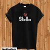 Stella Name Cute Heart T-shirt