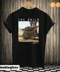 The Child Star Wars Mandalorian Baby Yoda Back T shirt