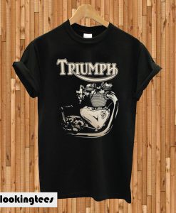 Triumph Engine Motorcycle T-shirt