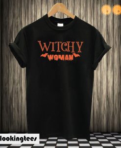 Witchy Woman Halloween T-shirt