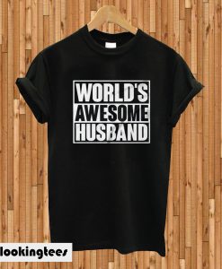 World’s awesome husband T-shirt