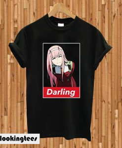 Zero Two Smile Darling in The FRANXX 002 T-shirt
