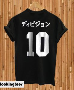 jersey japanese 10 BACK T-shirt