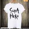 ‘Supa Hero’ Hand Painted T-shirt