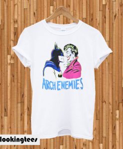 80s Batman The Joker Arch Enemies DC Comics T-shirt