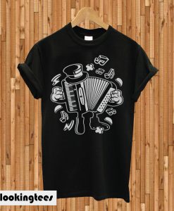 Accordion vector T-shirt